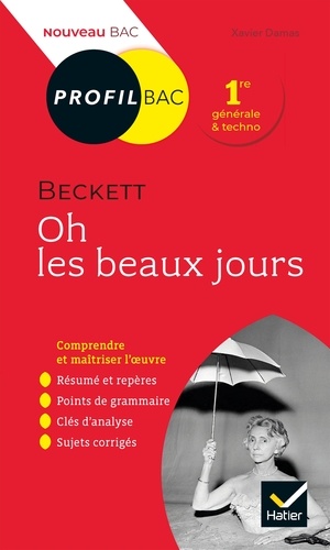 Profil - Beckett, Oh les beaux jours. analyse littéraire de l'oeuvre