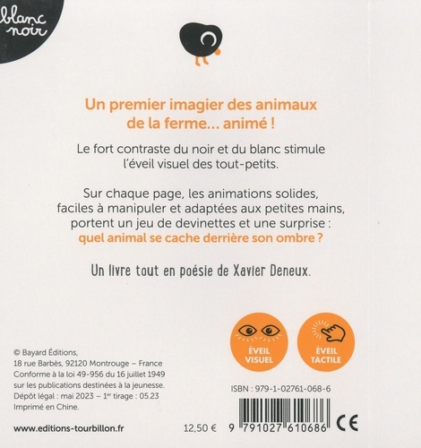 Mes animaux de la ferme de Xavier Deneux - Album - Livre - Decitre