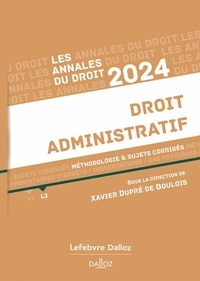 Xavier Dupré de Boulois - Droit administratif.