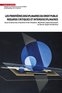 Les frontières disciplinaires du droit public