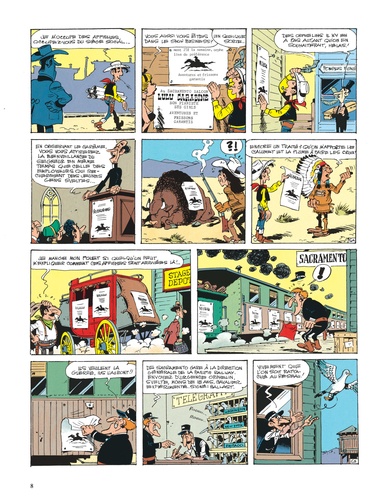 Lucky Luke Tome 28 Le Pony Express