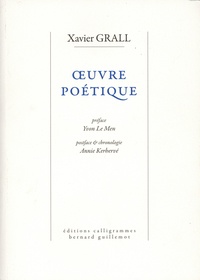 Xavier Grall - Œuvre poétique.