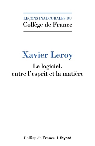 Le logiciel, entre l'esprit et la matière