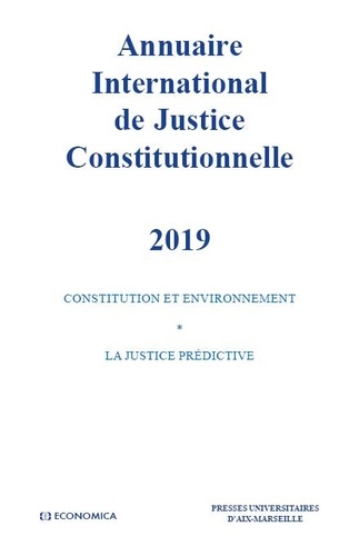 Xavier Magnon - Annuaire international de justice constitutionnelle - Tome 35.