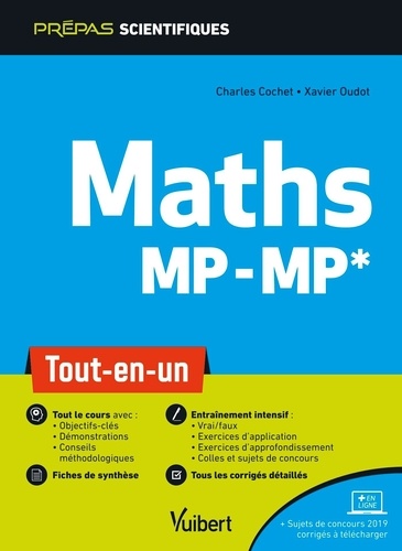 Maths MP-MP*. Tout-en-un