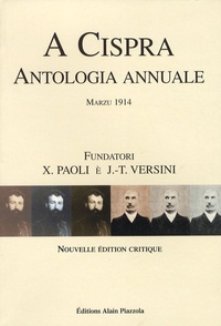 Xavier Paoli - A cispra - Antologia annuale.