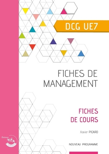 Xavier Picard - Fiches de management DCG UE7 - Fiches de cours.