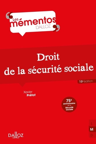 Droit de la sécurité sociale 15e édition