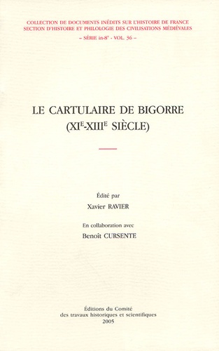 Xavier Ravier et Benoît Cursente - Le cartulaire de Bigorre (XIe-XIIIe siècle). 1 Cédérom