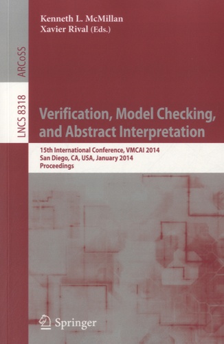 Xavier Rival - Verification, Model Checking, and Abstract Interpretation.