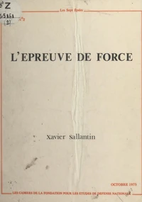 L'épreuve de force