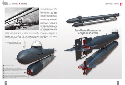 Les engins des K-. Toutes les versions de torpilles humaines, sous-marins de poche et canots explosifs