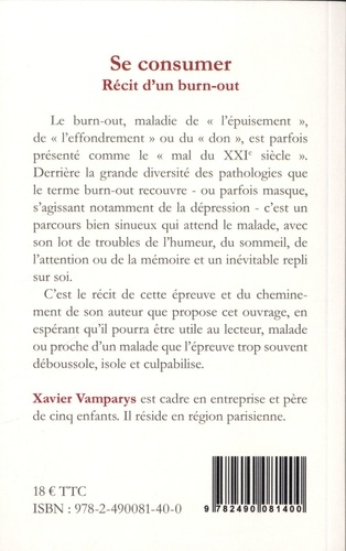 Se consumer. Récit d'un burn-out