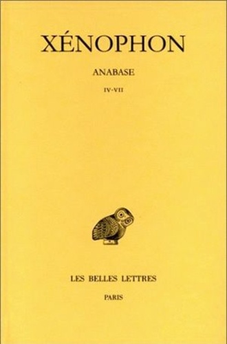  Xénophon - Anabase - Tome 2, Livres IV-VII.