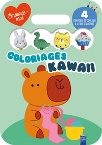 Coloirages Kawaii Capybara