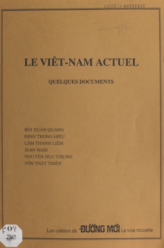 Le Viêt-Nam actuel. Quelques documents