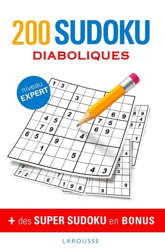 200 Sudoku diaboliques de XXX - Livre - Decitre