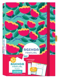 Agenda familial Mémoniak pocket, sept. 2026 à déc. 2027