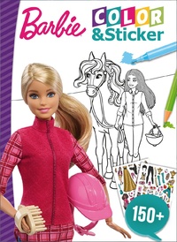  XXX - Barbie - chevaux color and sticker.