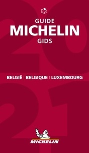  XXX - België Belgique Luxembourg - guide MICHELIN gids 2021 (Franco-Néerlandais).