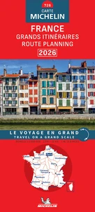 Carte Nationale France - Grands itinéraires 2026
