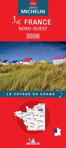 Carte Nationale France Nord-Ouest 2026