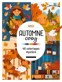 Coloriage mystère Automne Cosy