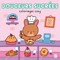 Coloriages cosy : Douceurs sucrées