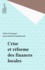 Crise et réforme des finances locales