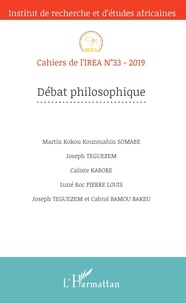 Télécharger gratuitement ebook pdfs Débat philosophique  - 33 (French Edition) 9782140131912 RTF par XXX