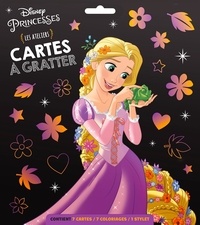  XXX - DISNEY PRINCESSES - Ateliers Disney - Pochette plate - Cartes à gratter.