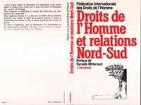  XXX - Droits de l'Homme et relations Nord-Sud.