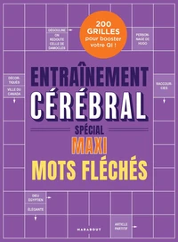 Entrainement cerebral - maxi mots fleches
