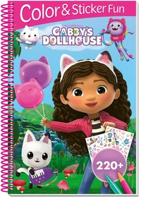 Gabby's dollhouse - 3d lenticular color and sticker fun