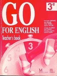  XXX - Go for English 3e / Livre du professeur (Afrique de l'Ouest).