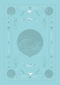 Grimoire vierge Eau