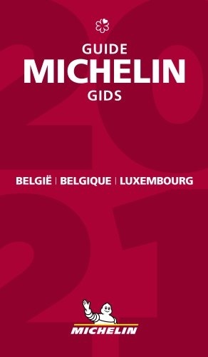 Guides Michelin Europe / Monde  Guide Michelin België Belgique Luxembourg - gids 2021
