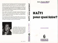 Haïti pour quoi faire?