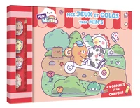 Jeux et coloriages trop mignons - Avec 1 crayon + 4 gommes