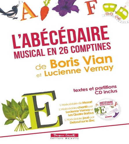  XXX - L'Abécédaire musical de Boris Vian et Lucienne Vernay - 26 comptines.