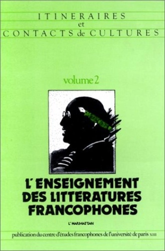  XXX - L'enseignement des littératures francophones - 2.