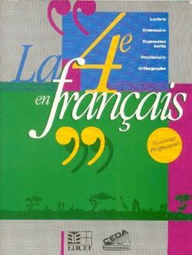  XXX - La 4e en français (Côte d'Ivoire).