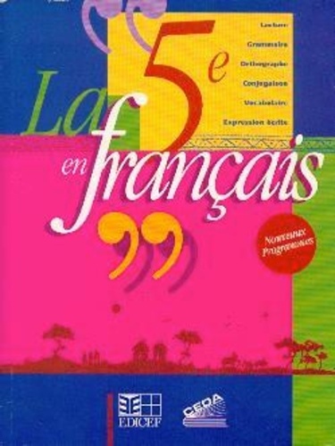  XXX - La 5e en français (Côte d'Ivoire).
