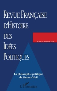  XXX - La philosophie politique de Simone Weil - 582023.
