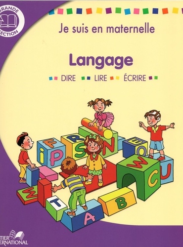  XXX - langage Cahier d'activités maternelle GS.