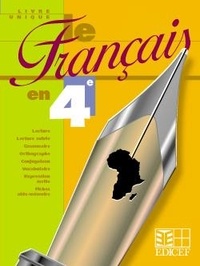  XXX - Le français en 4e - Livre unique.