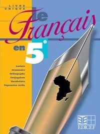  XXX - Le français en 5e - Livre unique.