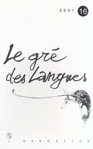  XXX - Le gré des langues n°16 - 16.