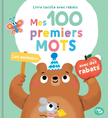  XXX - Les animaux - 100 premiers mots - avec des rabats.