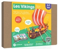  XXX - Les Vikings - kit ludo-éducatif 3-7 ans - Fabrique ton drakkar et pars en exploration !.